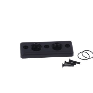 Alphacool Eisblock GPX Acetal terminal cover - black : image 1