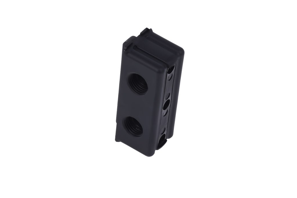 Alphacool Eisblock GPX Plexi terminal block - black