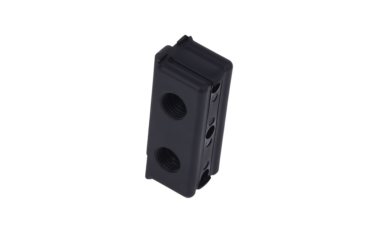 Alphacool Eisblock GPX Plexi terminal block - black