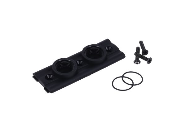Alphacool Eisblock GPX Plexi terminal cover – black