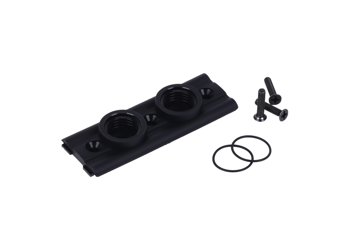 Alphacool Eisblock GPX Plexi terminal cover - black