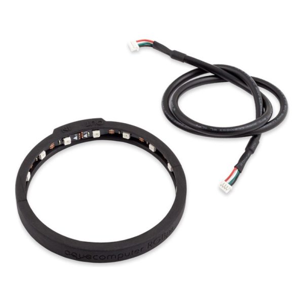 Aqua Computer RGBpx LED ring for aqualis 450/880, 15 addressable LEDs