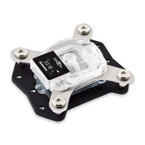 Aquacomputer cuplex kryos NEXT with VISION 1156/1155/1151/1150, acrylic/nickel