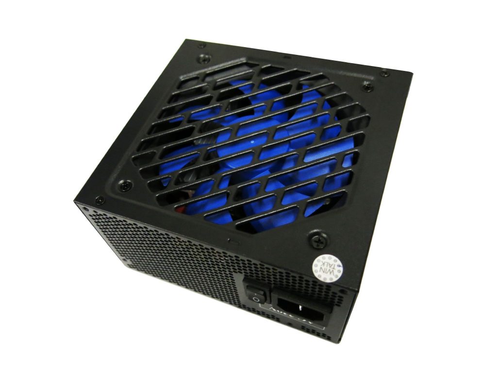 Artic 750W Black ATX Gaming PC 2x6+2Pin PCIe PSU Power Supply 120mm Blue