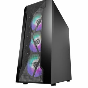 AvP Quasar Mid Tower Case 3 x RGB Fans