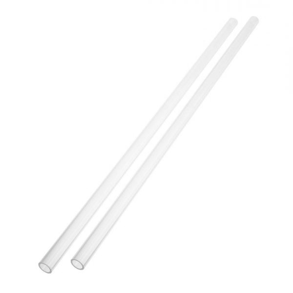 Barrow 14/10mm Rigid PETG Hard Tube, 500mm – 2 Pack – Clear