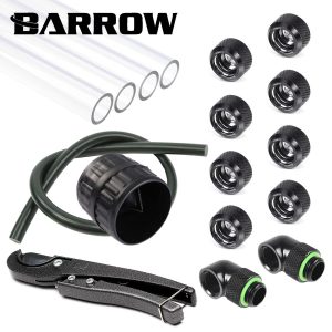 Barrow 14mm PETG Hard Tube Starter Kit - Black