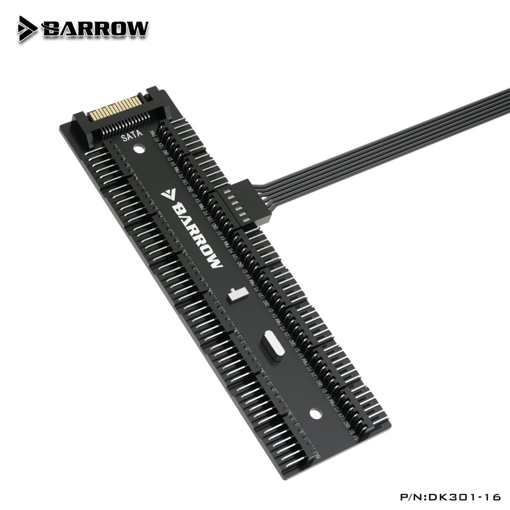 Barrow 16 Channel SATAPower 6Pin 5v RGB Controller With Remote barrow-16-channel-satapower-6pin-5v-rgb-controller-with-remote