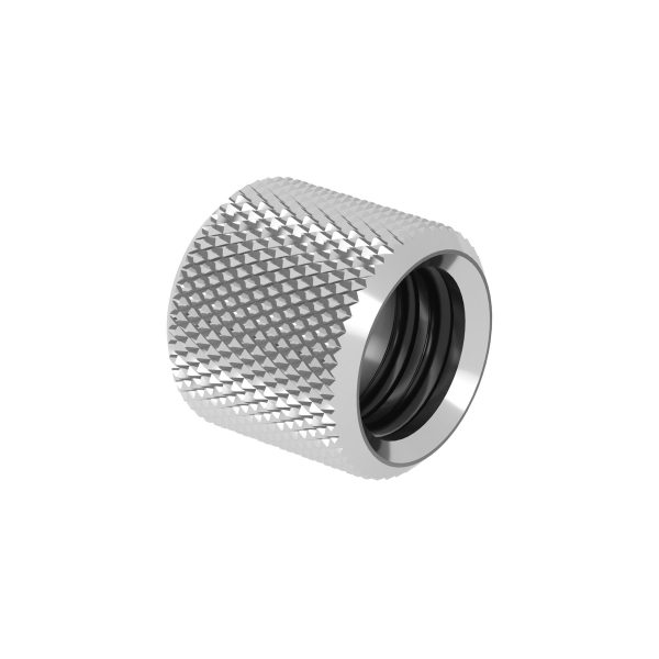 Barrow 16mm – 16mm OD Twin Seal Hard Tube Extension – Shiny Silver
