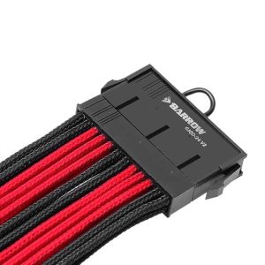 Barrow 24Pin Braided Bridging Tool (PSU start cable) - Black