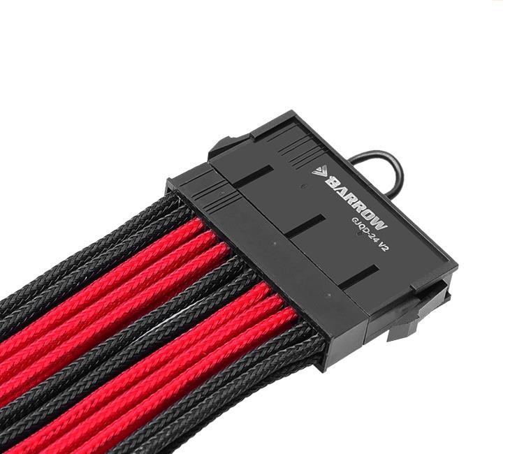 Barrow 24Pin Braided Bridging Tool (PSU start cable) - Black