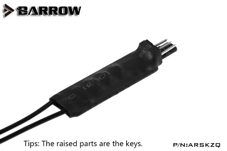 Barrow ARSKZQ 5v LRC2.0 Simple 3Pin RGB Inline Lighting Controller