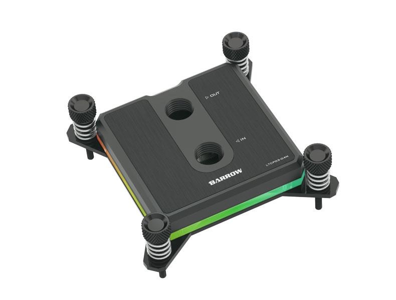 Barrow Composite Edition Micro Jet CPU Waterblock, LRC 2.0 RGB, INTEL 115x, 1200, 1700 - Black