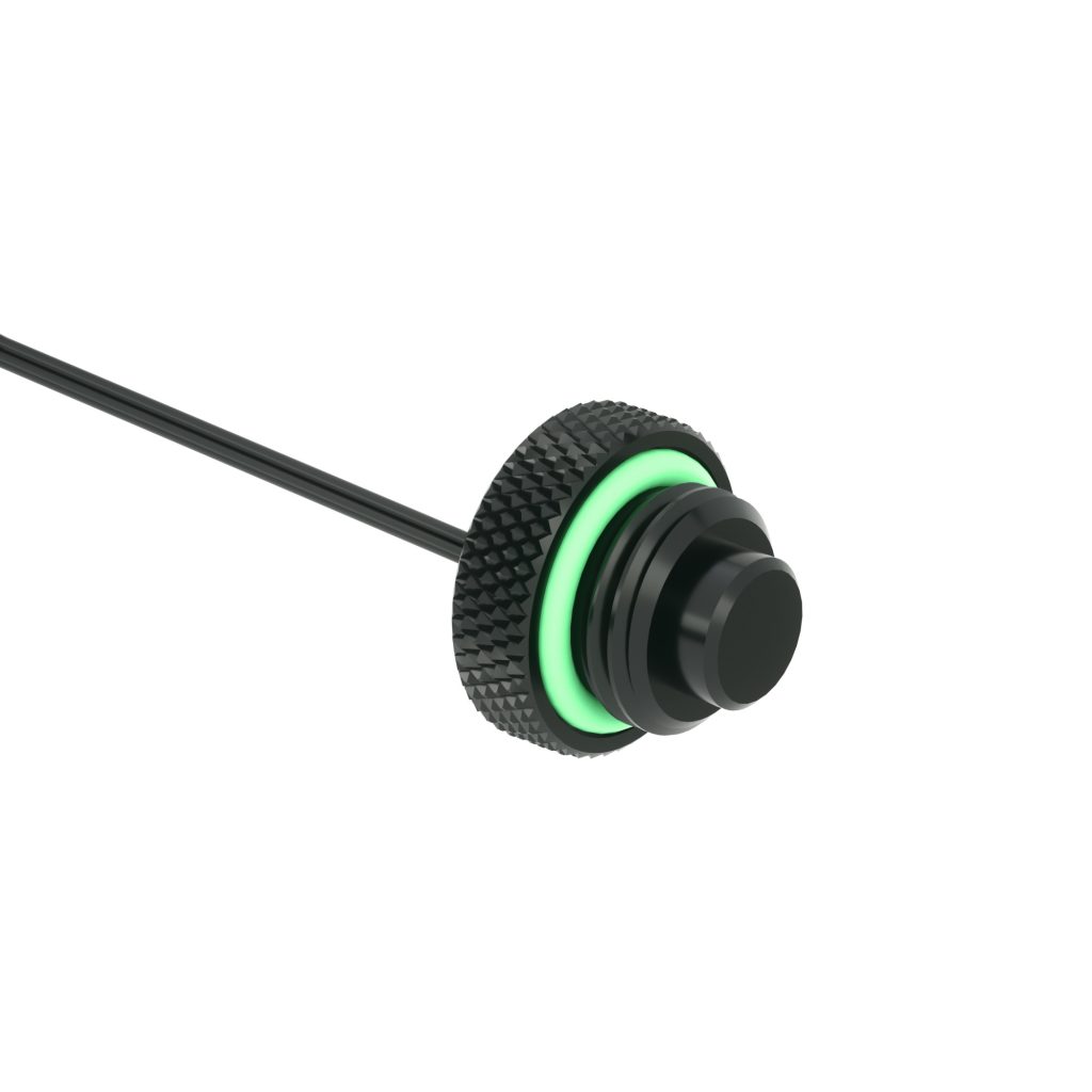 Barrow G1/4 - 10k Temperature Sensor Blank Plug - Black
