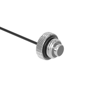 Barrow G1/4 - 10k Temperature Sensor Blank Plug - Shiny Silver