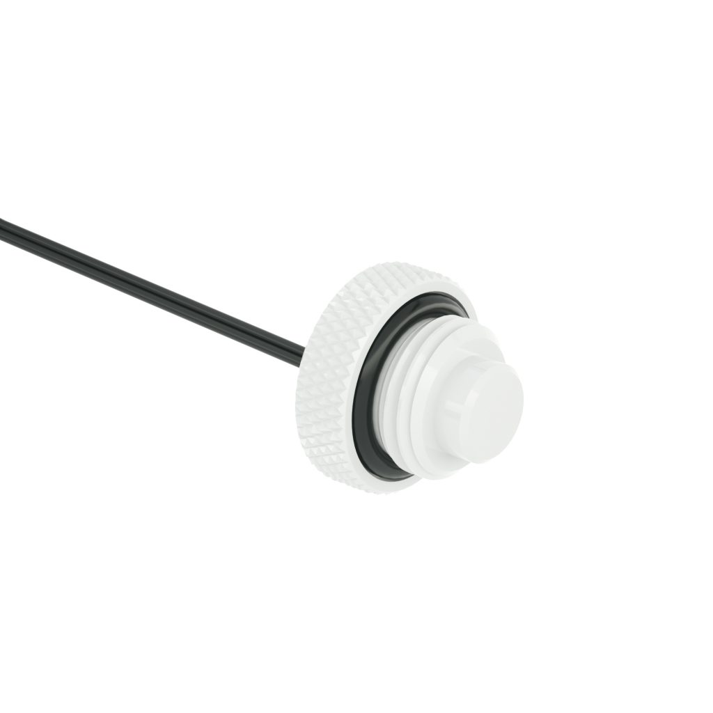 Barrow G1/4 - 10k Temperature Sensor Blank Plug - White