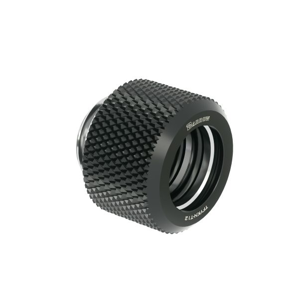 Barrow G1/4 – 12mm OD Twin Seal Hard Tube Compression Fitting – Black
