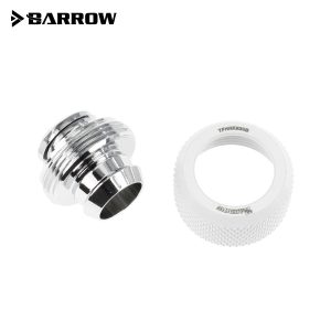 Barrow G1/4 - 13/10mm Flexible Tube Compression Fitting - White (6 Pack) : image 3