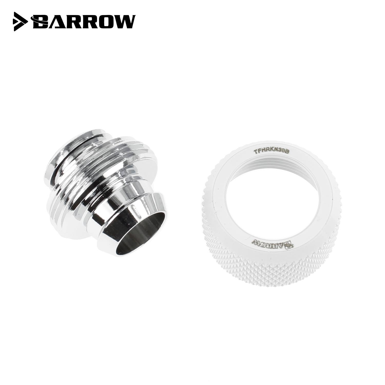 Barrow G1/4 - 13/10mm Flexible Tube Compression Fitting - White (6 Pack) : image 3