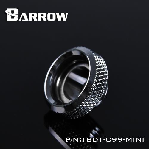 Barrow G1/4 - 14mm OD Mini Hard Tube Push Fitting - Shiny Silver : image 2