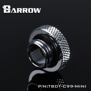 Barrow G1/4 - 14mm OD Mini Hard Tube Push Fitting - Shiny Silver : image 3