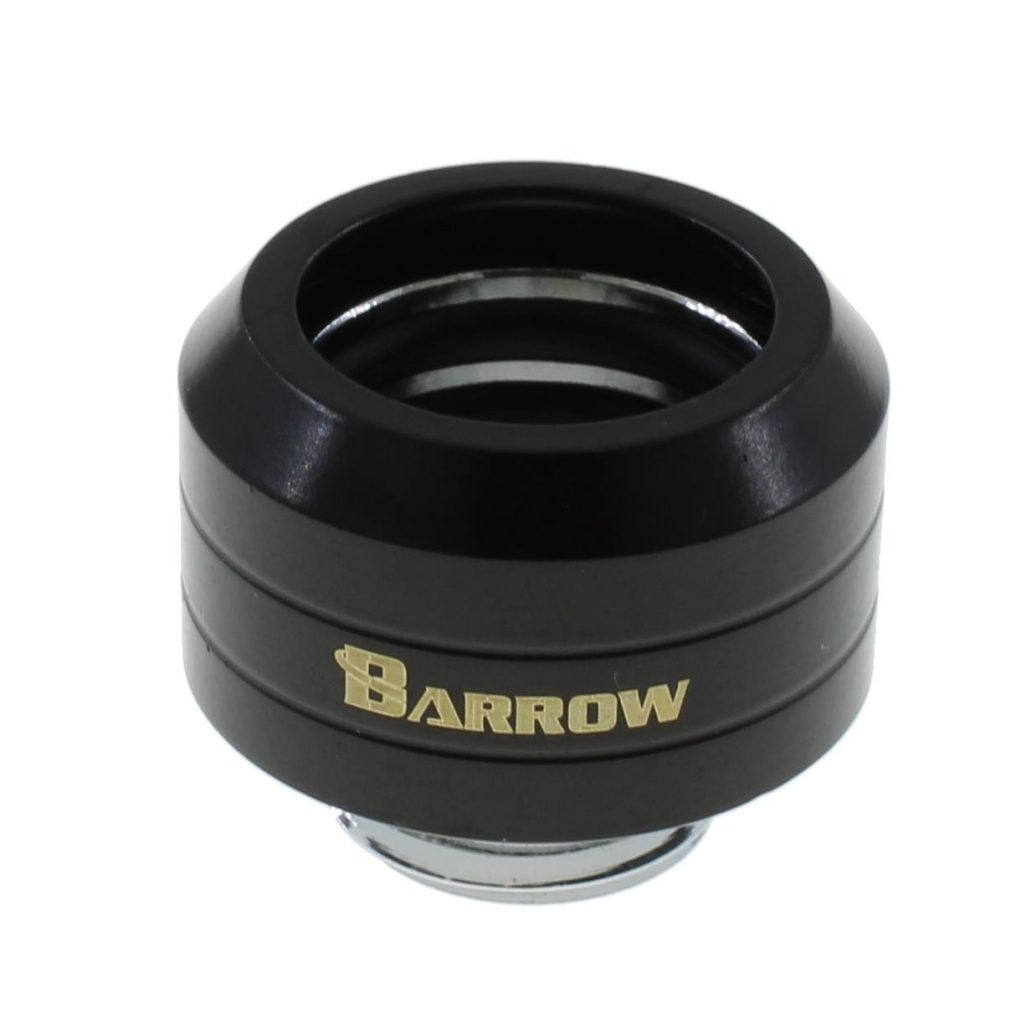 Barrow G1/4 - 14mm OD Twin Seal Hard Tube Compression Fitting (Smooth) - Black : image 2
