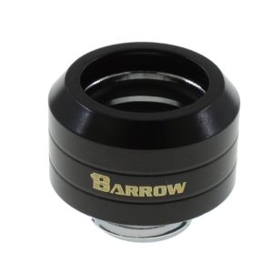 Barrow G1/4 - 14mm OD Twin Seal Hard Tube Compression Fitting (Smooth) - Black : image 2