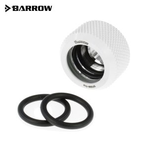 Barrow G1/4 - 14mm OD Twin Seal Hard Tube Compression Fitting - White : image 1