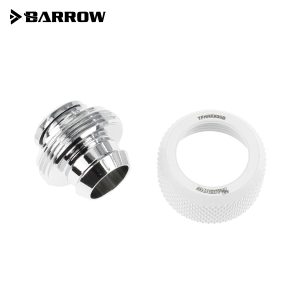 Barrow G1/4 - 16/10mm Flexible Tube Compression Fitting - White