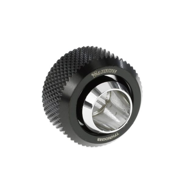 Barrow G1/4 – 16/10mm Flexible Tube Compression Fitting – Black
