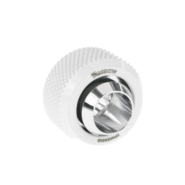 Barrow G1/4 – 16/10mm Flexible Tube Compression Fitting – White