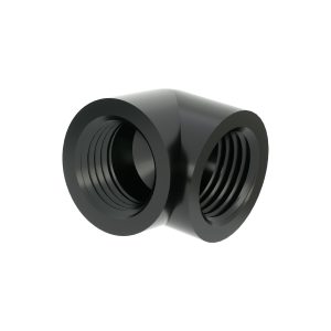 Barrow G1/4 Female to 90 Degree Female Angle - Black : image 1