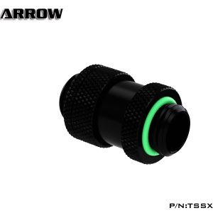 Barrow G1/4 Male 22-31mm Adjustable SLI Fitting - Matt Black