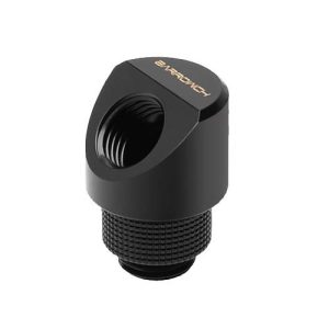 BarrowCH G1/4 Male Rotary to Smooth 45 Degree Female Angle - Black
