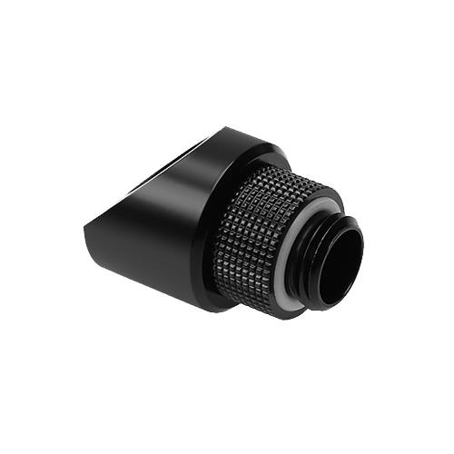 BarrowCH G1/4 Male Rotary to Smooth 45 Degree Female Angle - Black