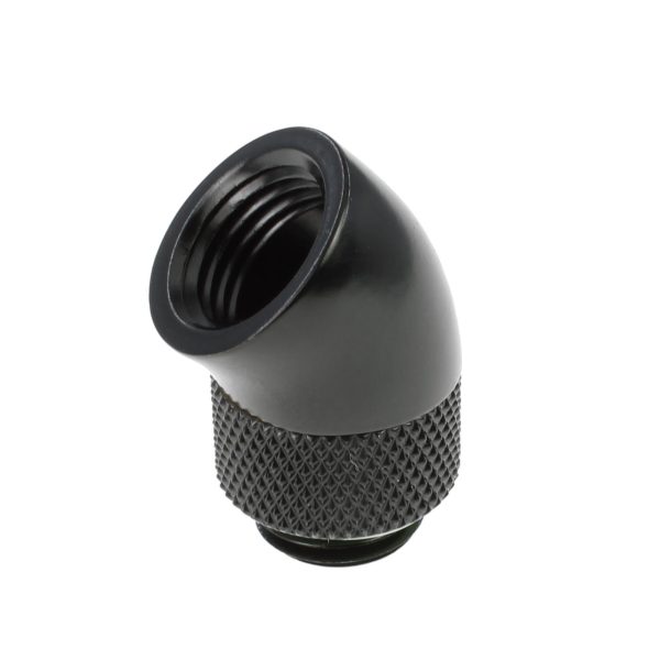 Barrow G1/4 Male Rotary to 45 Degree Female Angle – Black