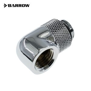 Barrow G1/4 Male Rotary to 90 Degree Female Angle - Shiny Silver