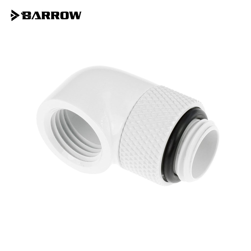 Barrow G1/4 Male Rotary to 90 Degree Female Angle - White : image 1
