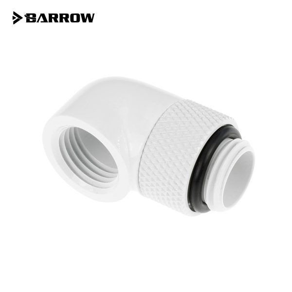 Barrow G1/4 Male Rotary to 90 Degree Female Angle – White