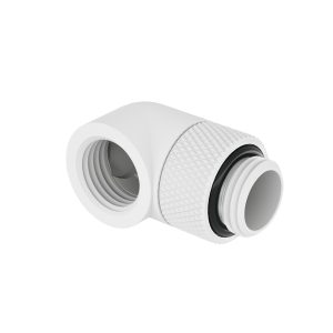 Barrow G1/4 Male Rotary to 90 Degree Female Angle - White (4 Pack)