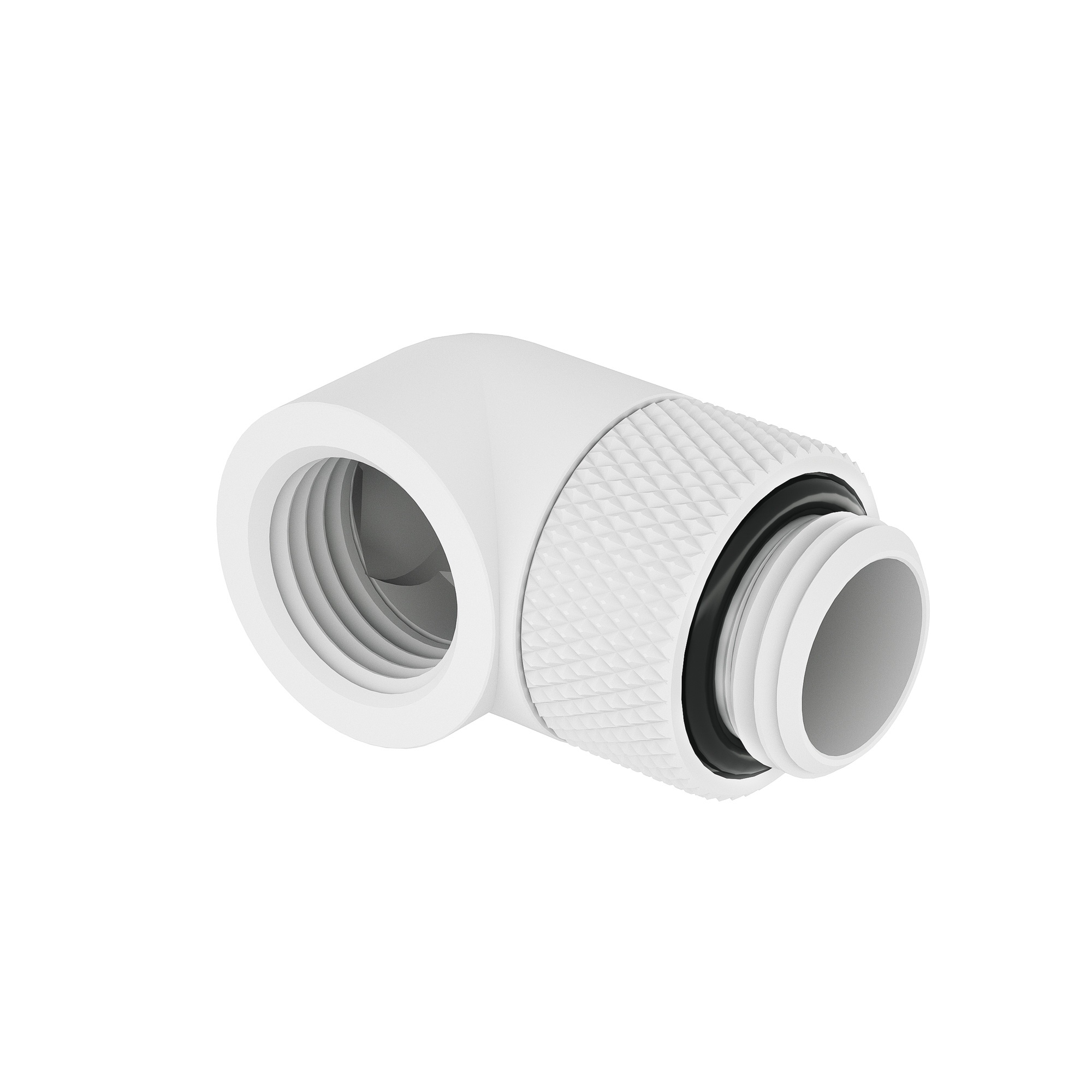 Barrow G1/4 Male Rotary to 90 Degree Female Angle - White (4 Pack)