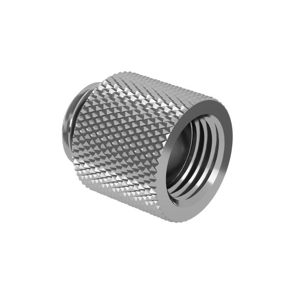 Barrow G1/4 Male to 15mm G1/4 Female Extender – Shiny Silver