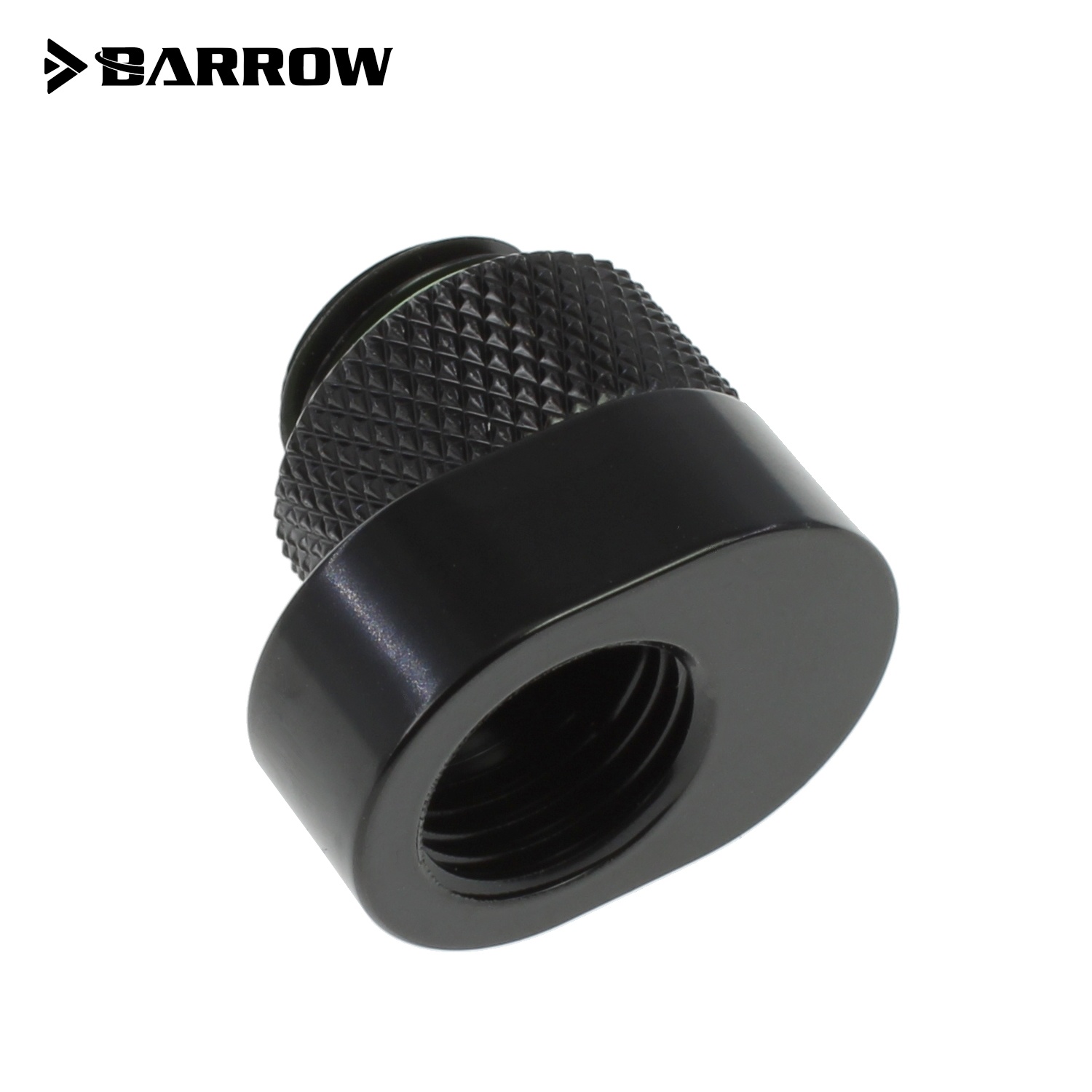 Barrow G1/4 Male to G1/4 Offset Female 360 Degree Rotary Adapter - POM