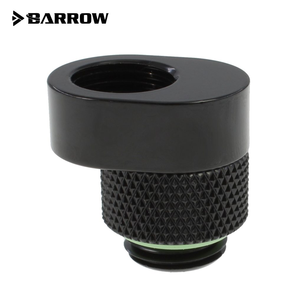 Barrow G1/4 Male to G1/4 Offset Female 360 Degree Rotary Adapter - POM