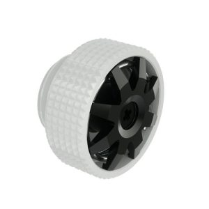 Barrow G1/4 Manual Exhaust Valve Blank - White / Black : image 1