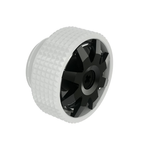 Barrow G1/4 Manual Exhaust Valve Blank – White / Black