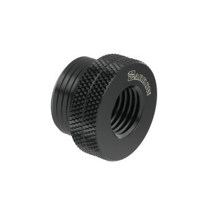 Barrow G1/4 Pass-Through Fill Port - Black : image 1