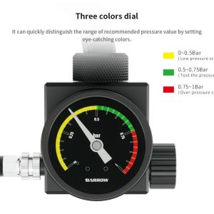 Barrow GJQM-01 System Leak Tester - 1.0 Bar Pressure Gauge