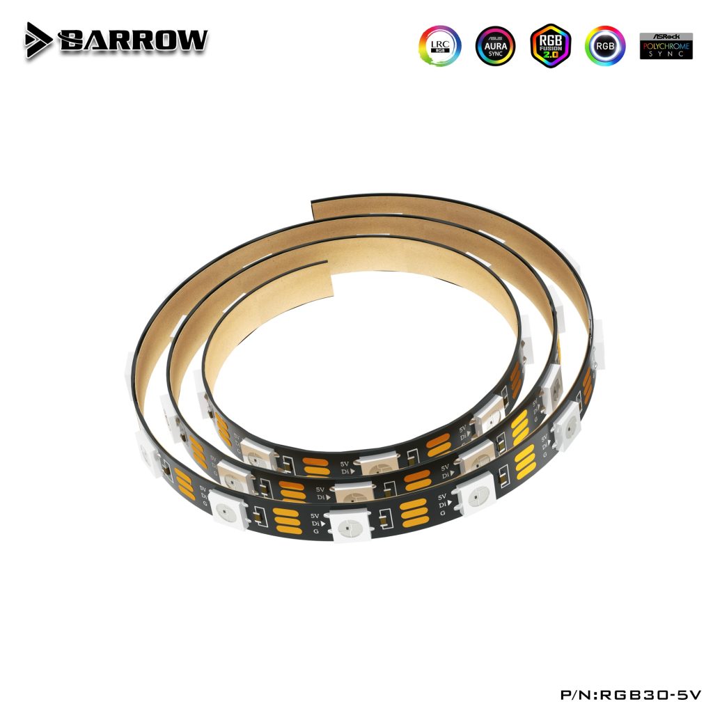 Rgb Lrc Barrow LRC 2.0 LED Flexible RGB Strip - 50cm - Watercooling UK