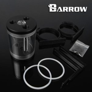 Barrow Obsidian Smoked Acrylic Reservoir 135mm - Black